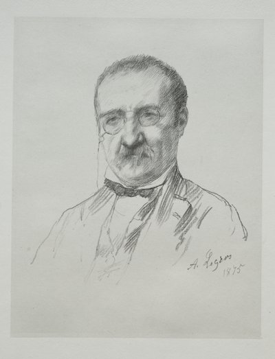 尚弗勒里先生（1875年）。 作者 阿方斯·莱格罗斯（Alphonse Legros）