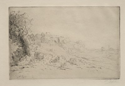 我的农场。 作者 阿方斯·莱格罗斯（Alphonse Legros）