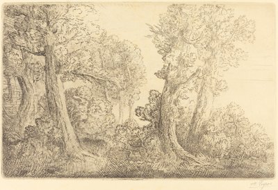 靠近树林，维罗纳 靠近树林，维罗纳。 作者 阿方斯·莱格罗斯（Alphonse Legros）