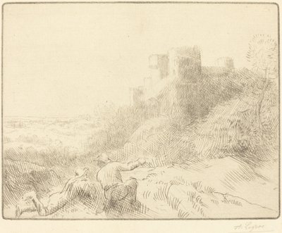 老城堡 作者 阿方斯·莱格罗斯（Alphonse Legros）