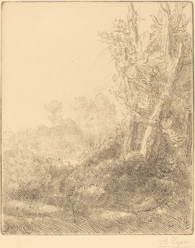 旧村 作者 阿方斯·莱格罗斯（Alphonse Legros）