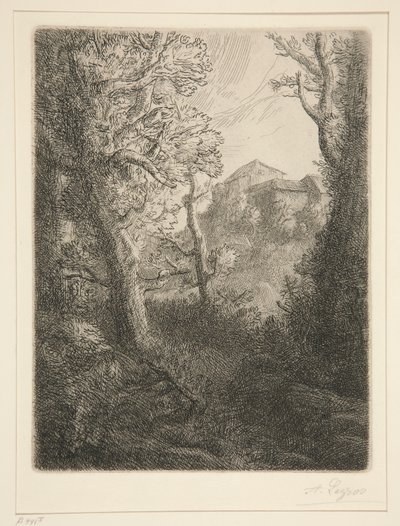 景观 作者 阿方斯·莱格罗斯（Alphonse Legros）