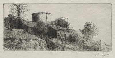 鸽子塔 作者 阿方斯·莱格罗斯（Alphonse Legros）