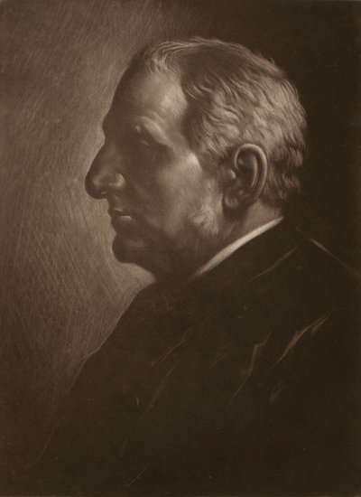 弗朗西斯-西摩-海登爵士肖像 作者 阿方斯·莱格罗斯（Alphonse Legros）