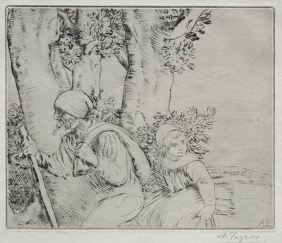 从田野归来（Le Retour des Champs-第 2 版） 作者 阿方斯·莱格罗斯（Alphonse Legros）