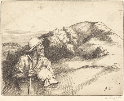 从田野返回（Le retour des champs） 作者 阿方斯·莱格罗斯（Alphonse Legros）