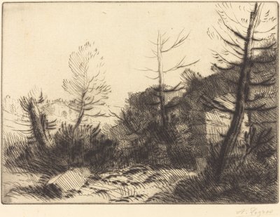 罗马废墟 罗马废墟。 作者 阿方斯·莱格罗斯（Alphonse Legros）