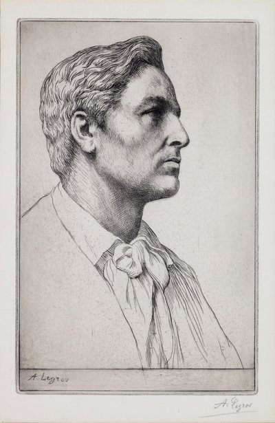 Charles Holroyd爵士（1861-1917）艺术家 作者 阿方斯·莱格罗斯（Alphonse Legros）