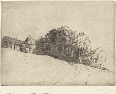 树丛 作者 阿方斯·莱格罗斯（Alphonse Legros）