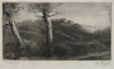 日落 作者 阿方斯·莱格罗斯（Alphonse Legros）