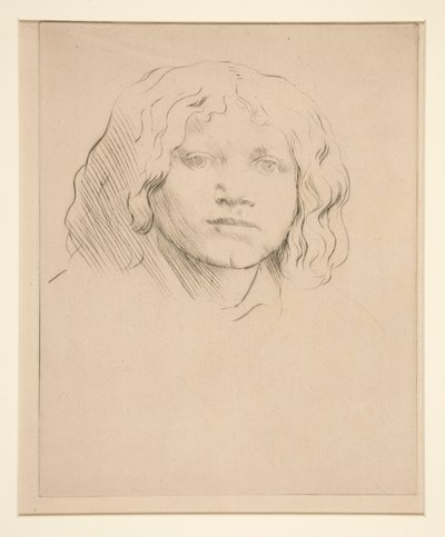 Tete d 作者 阿方斯·莱格罗斯（Alphonse Legros）