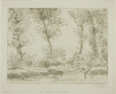 涟漪河畔 作者 阿方斯·莱格罗斯（Alphonse Legros）