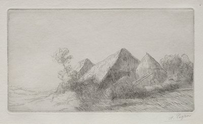 车棚 作者 阿方斯·莱格罗斯（Alphonse Legros）