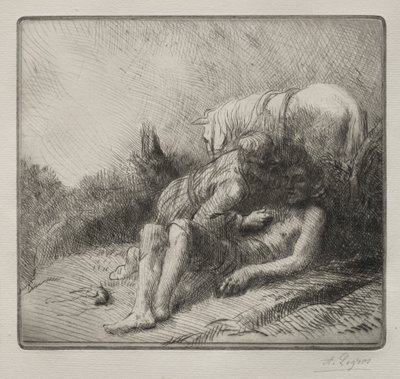 好撒玛利亚人 作者 阿方斯·莱格罗斯（Alphonse Legros）