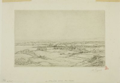 湖边平原 作者 阿方斯·莱格罗斯（Alphonse Legros）