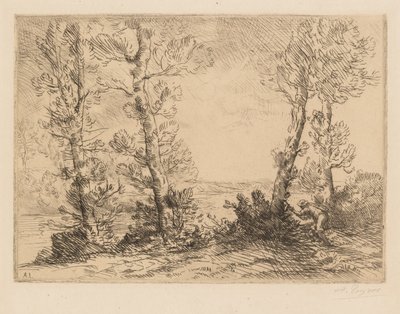 鲑鱼渔夫 作者 阿方斯·莱格罗斯（Alphonse Legros）