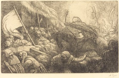 死亡的胜利：宣告 死亡的胜利：宣告。 作者 阿方斯·莱格罗斯（Alphonse Legros）