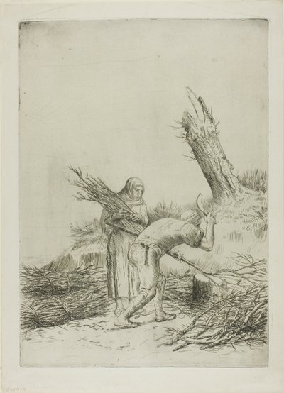 树枝制造者 作者 阿方斯·莱格罗斯（Alphonse Legros）