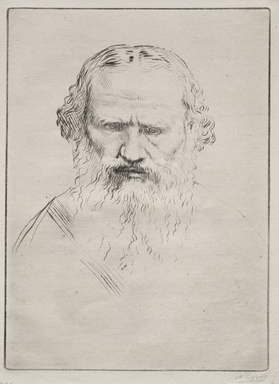 托尔斯泰 作者 阿方斯·莱格罗斯（Alphonse Legros）
