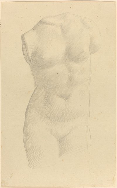 躯干。 作者 阿方斯·莱格罗斯（Alphonse Legros）