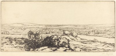 沙丘山谷 (La vallee des dunes) 作者 阿方斯·莱格罗斯（Alphonse Legros）