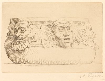雕像花瓶 作者 阿方斯·莱格罗斯（Alphonse Legros）