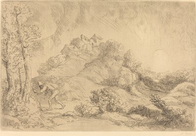 农场风光 La ferme de Beauchamp. 作者 阿方斯·莱格罗斯（Alphonse Legros）