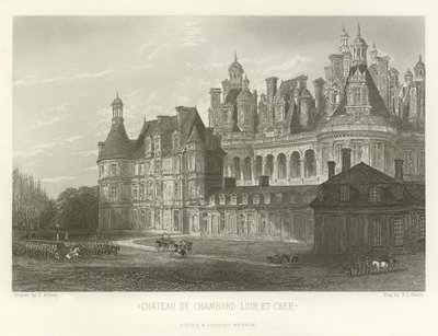 Chateau de Chambord-Loir-et-Cher 作者 阿方斯·玛丽·德·诺伊维尔