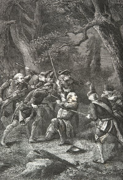 骑士达萨斯在克罗斯特坎彭战役中丧生 作者 阿方斯·玛丽·德·诺伊维尔