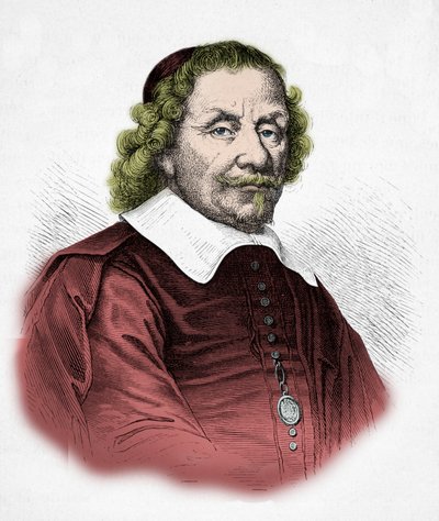 安东尼-海因斯肖像（雕刻） 作者 阿方斯·玛丽·德·诺伊维尔