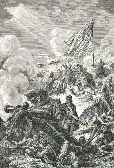 波士顿邦克山战役 作者 阿方斯·玛丽·德·诺伊维尔