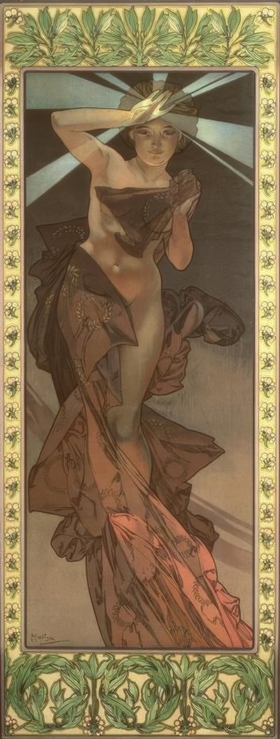晨星 作者 阿方斯·慕夏