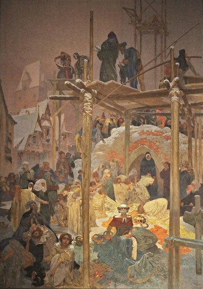 Jan Milic z Kromerize The Cycle The Slav Epic 作者 阿方斯·慕夏