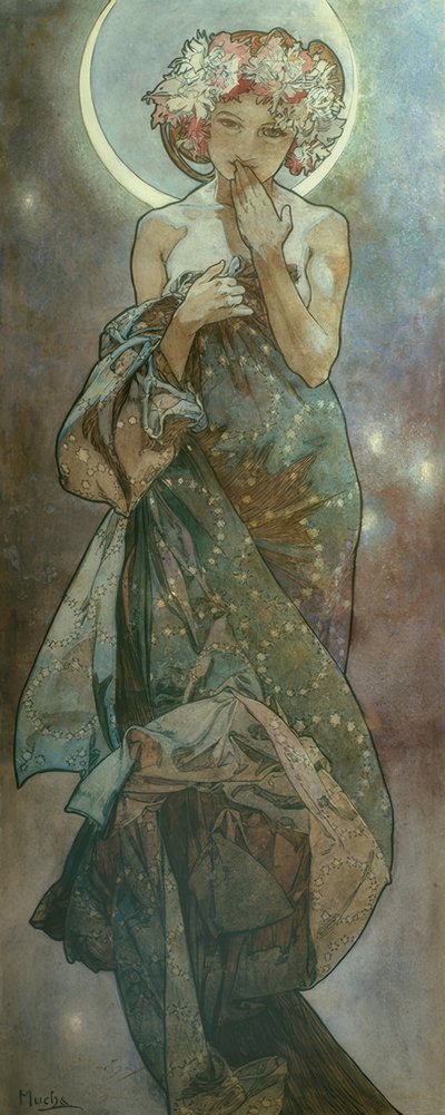 Mondschein 作者 阿方斯·慕夏