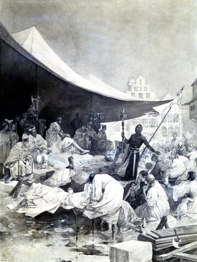 十字架，c1900-1939 作者 阿方斯·慕夏