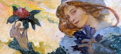 无题，c1880-1930 作者 阿方斯·慕夏