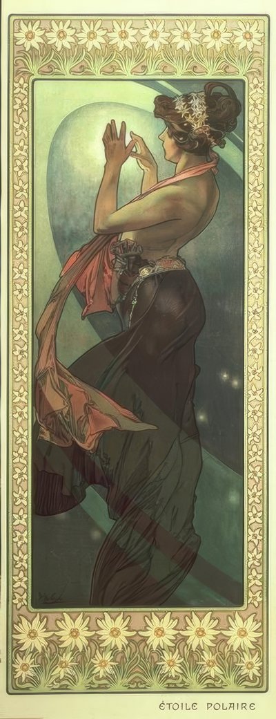 北极星 作者 阿方斯·慕夏