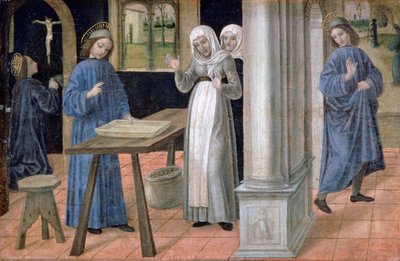 圣本尼迪克特（C1480-1523） 作者 Ambrogio Bergognone