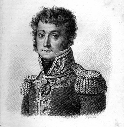 Gilbert Desiree Joseph Bachelu男爵将军。(1777-1849).载于《法国将军肖像》。Ambroise Tardieu于1818年雕刻的。斯泰拉收藏 作者 安布罗斯·塔迪厄（Ambroise Tardieu）