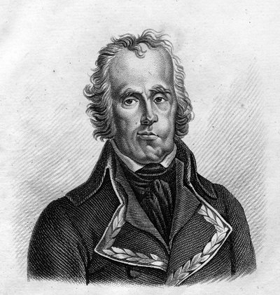 Le Géneral Jean Nicolas Houchard (1740-1793)--载于《法国胜利和征服后的法国将军肖像》。安布罗伊斯-塔迪厄于1818年雕刻的。斯泰拉收藏。 作者 安布罗斯·塔迪厄（Ambroise Tardieu）