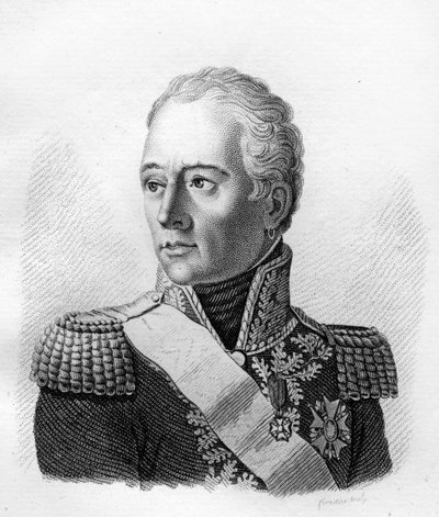 Louis Marie Turreau de Garambouville（1756-1816），法国将军--在 "法国胜利和征服后的法国将军肖像 "中。Ambroise Tardieu于1818年雕刻的。Stella系列。 作者 安布罗斯·塔迪厄（Ambroise Tardieu）