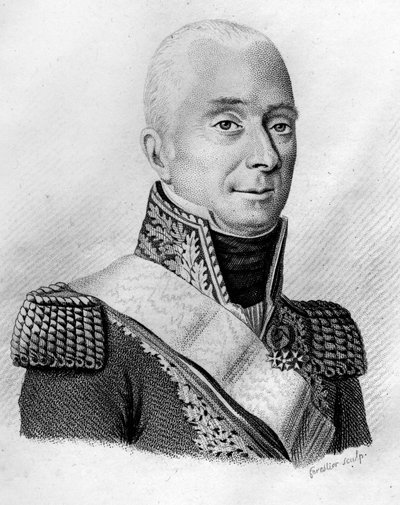 马蒂厄-杜马（Mathieu Dumas，1753-1837）--载于《法国胜利和征服后的法国将军肖像》，1818年由安布罗斯-塔迪厄雕刻。斯泰拉收藏。 作者 安布罗斯·塔迪厄（Ambroise Tardieu）