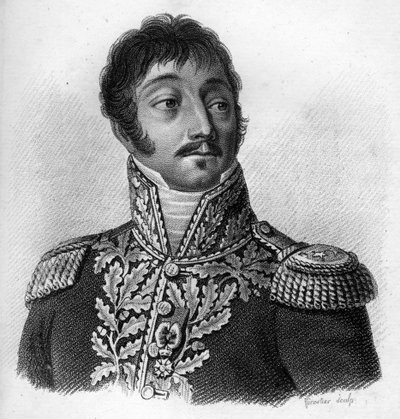 米歇尔，西尔维斯特-布雷耶（1769-1840）--载于《法国胜利和征服后的法国将军肖像》。Ambroise Tardieu于1818年雕刻的。斯泰拉收藏。 作者 安布罗斯·塔迪厄（Ambroise Tardieu）