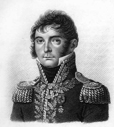 Samuel François LõHERITIER (The Heritier) (1772-1829) - 在 "法国胜利和征服后的法国将军肖像 "中。Ambroise Tardieu于1818年雕刻的。斯泰拉收藏。 作者 安布罗斯·塔迪厄（Ambroise Tardieu）