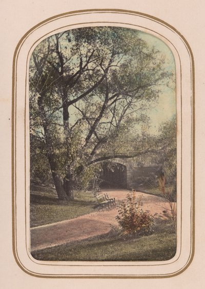 中央公园风景画册，1860年代。 作者 安布罗斯杰克逊