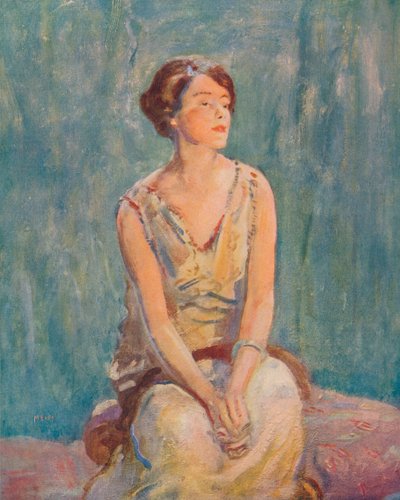 肖像，c1922，c1932 作者 安布罗斯·麦克沃伊