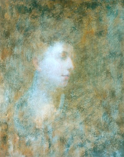 Viscountess Chilston肖像的素描 作者 安布罗斯·麦克沃伊