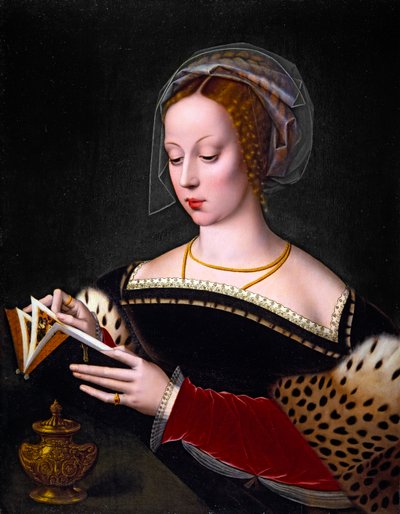 抹大拉（绘画） 作者 安布罗休斯·本森（Ambrosius Benson）