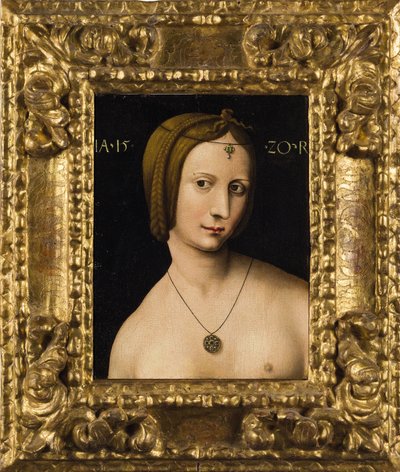 一位女士的肖像，1520年。 作者 安布罗休斯·本森（Ambrosius Benson）