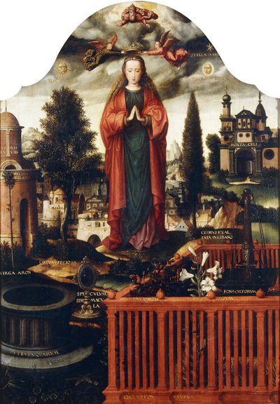 圣母无原罪 作者 安布罗休斯·本森（Ambrosius Benson）